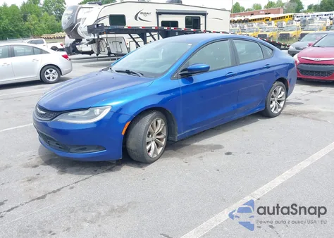 2015 Chrysler 200 S z USA, uszkodzony, nr VIN 1C3CCCBG2FN518255
